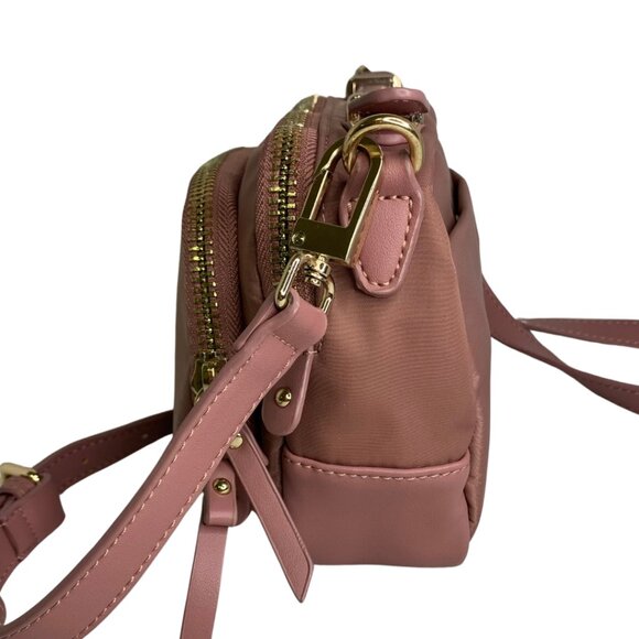 Sol and Selene Nylon Crossbody Bag Dusty Pink Small Bag - Picture 8 of 11